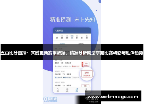 五百比分直播：实时更新赛事数据，精准分析助您掌握比赛动态与胜负趋势